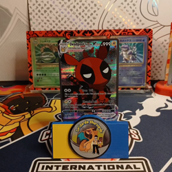 Deadpool Pikachu | Radiant Cosplay Pikachu Pokemon Cards | #1 | Read Descr. - Image 2