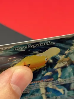 Misty's Psyduck IR 193/182 SV10 Destined Rivals Pokemon LP Factory Defect - Image 4