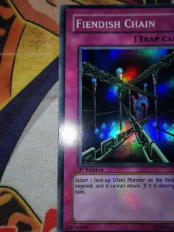 Fiendish Chain abpf-en064 1st Edition (LP) Super Rare Yu-Gi-Oh! - Image 4