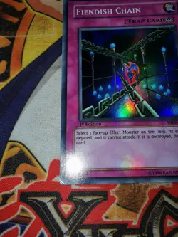 Fiendish Chain abpf-en064 1st Edition (LP) Super Rare Yu-Gi-Oh! - Image 5