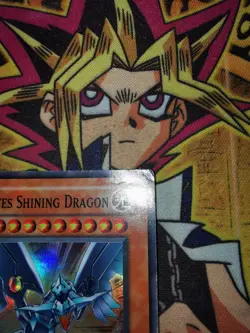 Blue-Eyes Shining Dragon mov-en001 Ltd Ed (HP) Super Rare Yu-Gi-Oh! - Image 2
