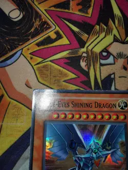 Blue-Eyes Shining Dragon mov-en001 Ltd Ed (HP) Super Rare Yu-Gi-Oh! - Image 5