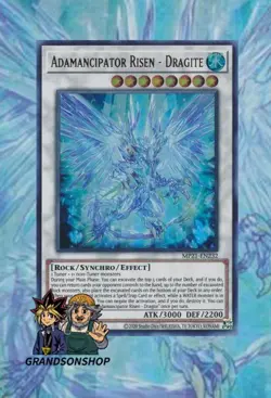 Yu-Gi-Oh! Adamancipator Risen - Dragite MP21-EN232 Ultra Rare - Image 1