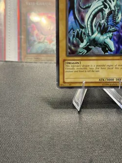 Yu-Gi-Oh! TCG Blue-Eyes White Dragon Legend of Blue Eyes White Dragon LOB-001 - Image 3