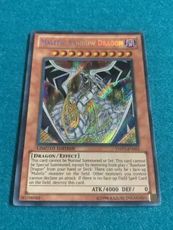 Malefic Rainbow Dragon YMP1-EN005 Limited Edition Secret Rare Yugioh TCG NM/M - Image 2