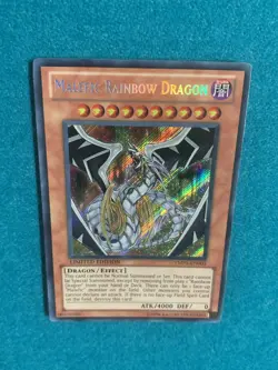 Malefic Rainbow Dragon YMP1-EN005 Limited Edition Secret Rare Yugioh TCG NM/M - Image 3