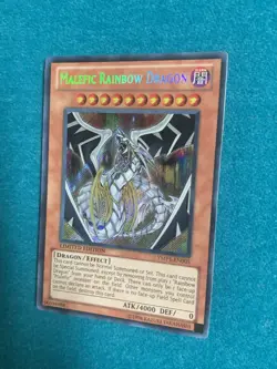 Malefic Rainbow Dragon YMP1-EN005 Limited Edition Secret Rare Yugioh TCG NM/M - Image 4