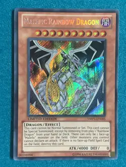 Malefic Rainbow Dragon YMP1-EN005 Limited Edition Secret Rare Yugioh TCG NM/M - Image 5