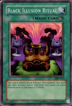 1x (HP) Black Illusion Ritual - MRL-051 - Super Rare - Unlimited Edition YuGiOh - Image 1