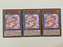 Yugioh - Fairy Tail Luna Rella Sleeper x 3 - 1st Edition - Plus Free Holo - Image 3