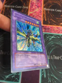 Yu-Gi-Oh! Gaia the Dragon Champion LOB-125 Secret Rare Unlimited Near Mint - Image 2