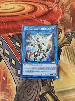 Black Luster Soldier - Soldier Of Chaos MAMA-EN073 - Ultra Rare 1st Ed NM Yugioh - Image 1