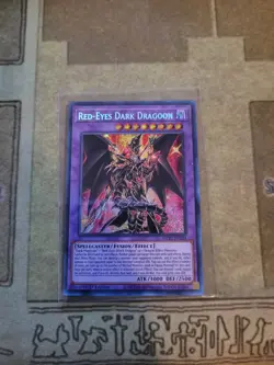 YUGIOH RED-EYES DARK DRAGOON MP22-EN264 PRISMATIC SECRET 1ST ED NM - Image 1