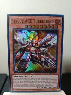 Yugioh! Rescue-ACE Turbulence - MZMI-EN077 - Super Rare - 1st Edition NM - Image 1