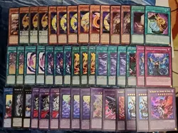 Yugioh 45 Card Lunalight Branded Deck Core Kaleido Fusion Dancer Black Sheep - Image 1