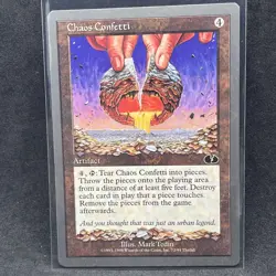 MTG Chaos Confetti Unglued Magic The Gathering Card - Image 1