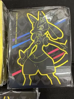 3x 65 Ct Lucario V Star Zenith Card Sleeves Sealed Pokemon NIP - Image 3