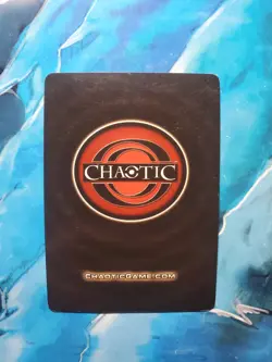 The Doomhammer Ultra Rare Holo Foil 1st EdIition Chaotic Card ENGLISH FOIL LP - Image 2