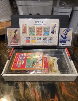 Pokemon Stamp Box Card Game Beauty Back Moon Full Set Japan Post Stamps included - Image 5