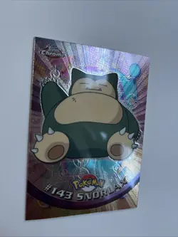 Snorlax #143 2000 Topps Chrome Series 2 Pokemon Card Mint Condition - Image 2