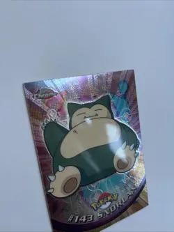 Snorlax #143 2000 Topps Chrome Series 2 Pokemon Card Mint Condition - Image 3