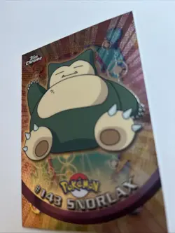Snorlax #143 2000 Topps Chrome Series 2 Pokemon Card Mint Condition - Image 4