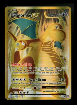 Dragonite EX 106/108 XY Evolutions 2016 Full Art Holo Pokemon Card TCG - Image 1