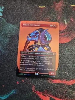 ~ Neheb, the Eternal (Borderless) ~ NM Foil ~ Commander Masters ~ MTG ~ - Image 1