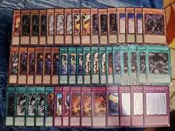 Yugioh 48 Card Monarch Deck Core Starlight Tenacity Stormforth Domain Eidos - Image 1