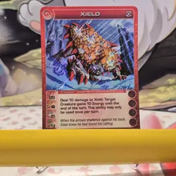 XIELD - 105/40/25/10/20 - SUPER RARE - CHAOTIC CARD - DAWN OF PERIM 1ST ED - MP - Image 1