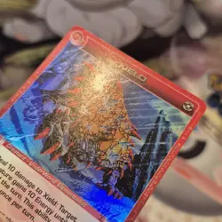 XIELD - 105/40/25/10/20 - SUPER RARE - CHAOTIC CARD - DAWN OF PERIM 1ST ED - MP - Image 4