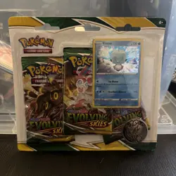 Pokemon Trading Card Game: Sword and Shield - Evolving Skies Three Booster Packs 820650808814 - Image 1