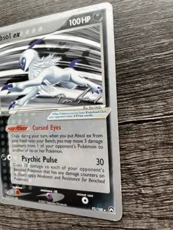 Pokemon Card - 92/108 Absol ex Rare - World Championship 2007 - Tim Roos- LP - Image 4