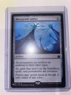 Magic The Gathering Mycosynth Lattice Card #241 The List Near Mint - Image 1