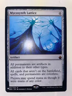 Magic The Gathering Mycosynth Lattice Card #241 The List Near Mint - Image 2