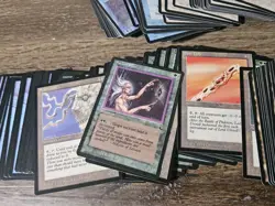 Massive Lot Vintage Magic The Gathering MTG The Dark Cards 1994 708 Grams - Image 2