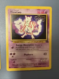 Pokemon 1999 Catch Mew Card Promo Wizards of the Coast Near Mint - Image 3