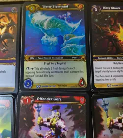 Warcraft TCG Lot Of Foil & Extended Art Illidan Set Cards - Foil Ex Art Maiev - Image 2
