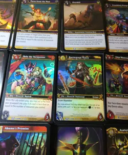Warcraft TCG Lot Of Foil & Extended Art Illidan Set Cards - Foil Ex Art Maiev - Image 4