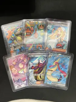 Pokemon Card Collection Lot Holos Full Arts Hits Sir Illustration Lot Minty - Image 1