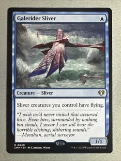 MTG / Galerider Sliver / CMM / #849 / Regular / Rare / NM - Image 1