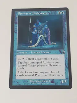1x MTG - Persistent Petitioners (Retro Frame) - Ravnica Remastered Regular - Image 1