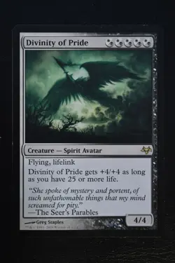 Magic The Gathering MTG DIVINITY OF PRIDE Eventide LP Lightly Played - Image 1