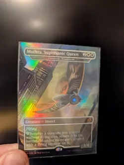 Mothra, Supersonic Queen - Luminous Broodmoth Ikoria: Lair of Behemoths Foil - Image 2