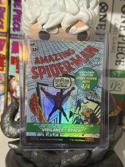Peter Parker (0232) (Borderless) MTG Marvel's Spider-Man Foil Near Mint - Image 2
