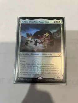 1x Appa, Steadfast Guardian Foil NM Magic MTG The Last Airbender Avatar Mythic - Image 1