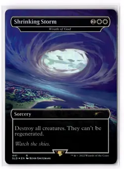 Shrinking Storm - Wrath of God 441 Secret Lair Drop Series Foil NM - Image 1