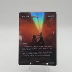 Force Of Negation [Borderless Foil] MTG Avatar the last Airbender Eternal🔥 - Image 1
