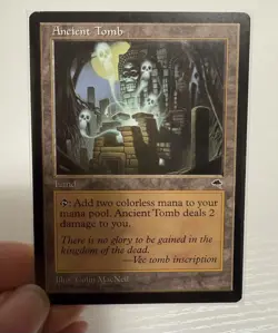Ancient Tomb - Tempest (TMP) - MP - MTG - Image 1