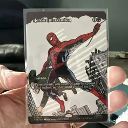 Heroic Intervention MINT Borderless 34 Marvel Eternal-Legal MAR MTG Unplayed NM - Image 1